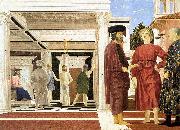 Piero della Francesca The Flagellation painting